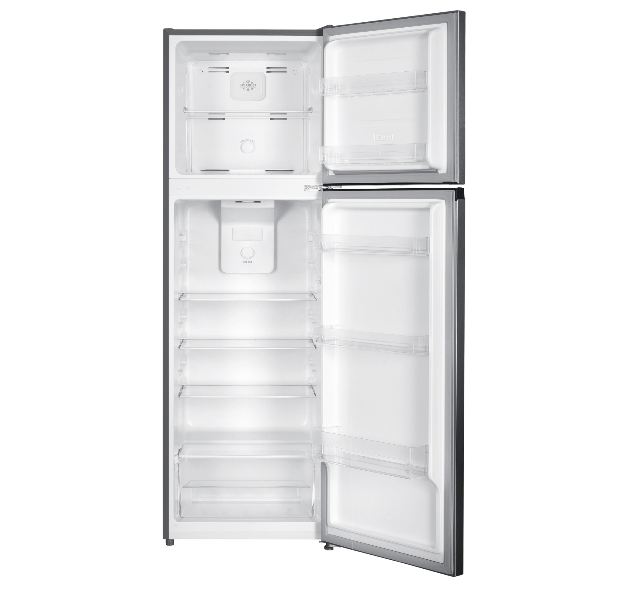 Imprasio 247L Top Mount Fridge Freezer Stainless Steel