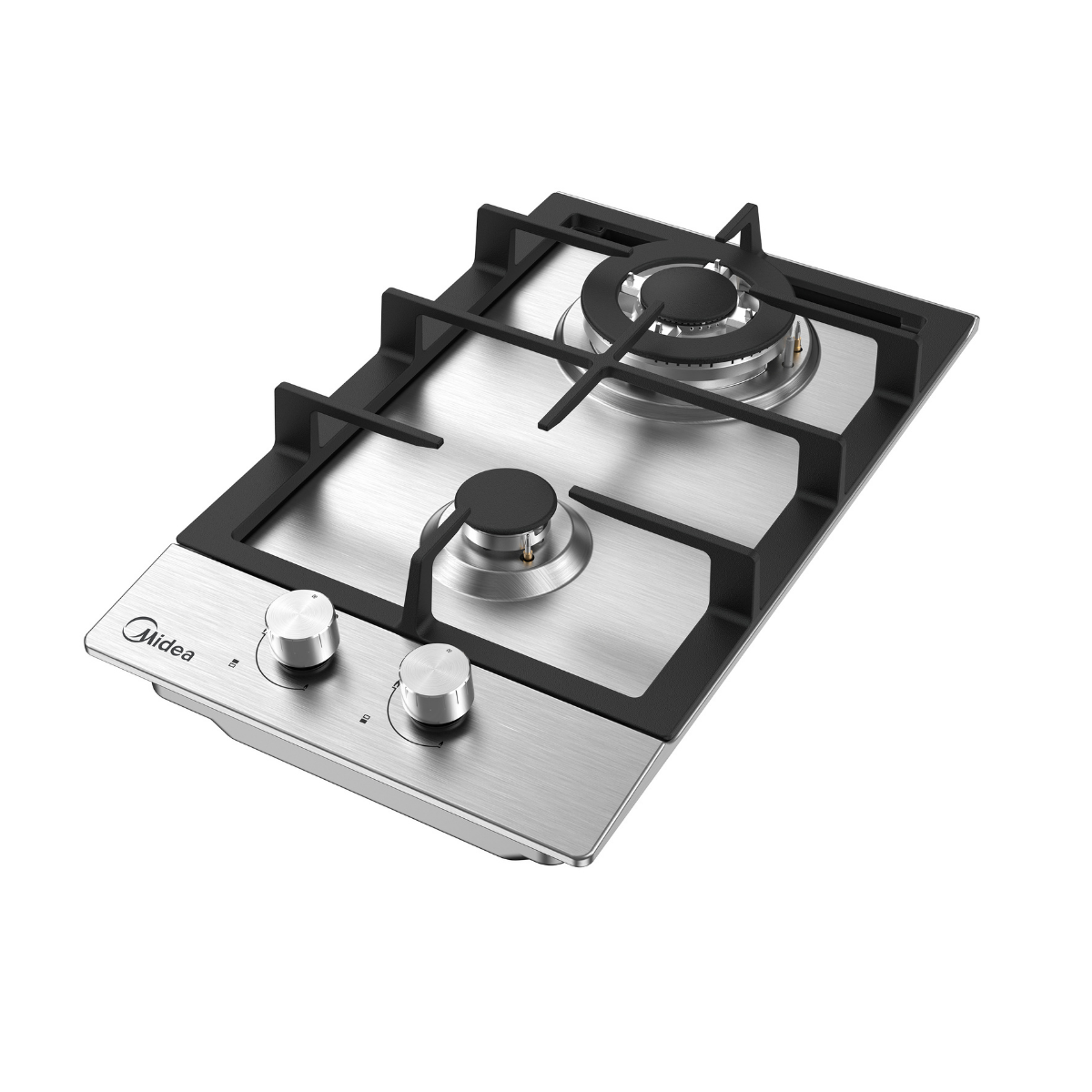 Midea 30cm 2 Burner Gas Hob Stainless Steel 30SB005ALD33