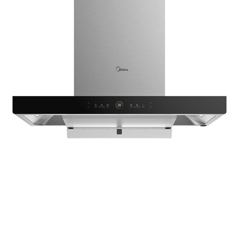 Midea 90cm T-Shape Rangehood -Steam Wash 90M80