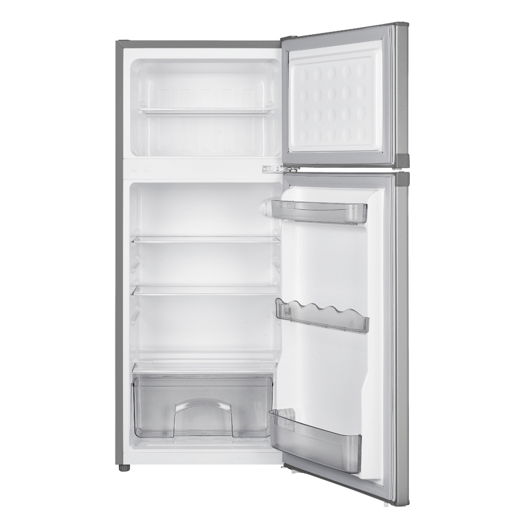 Imprasio 125L Top Mount Fridge Freezer Stainless Steel IMTMF125SS manu