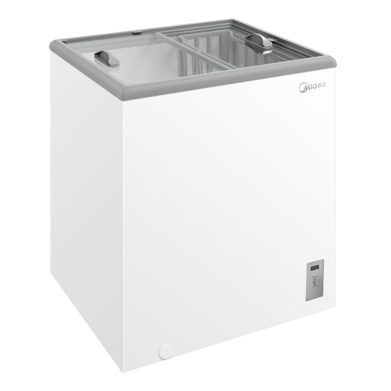 Midea Chest Showcase Flat Glass Door Series Inverter 82L
