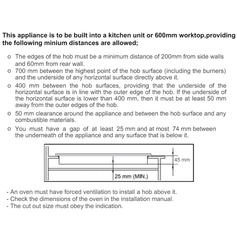 Midea 30cm 2 Burner Gas Hob Stainless Steel 30SB005