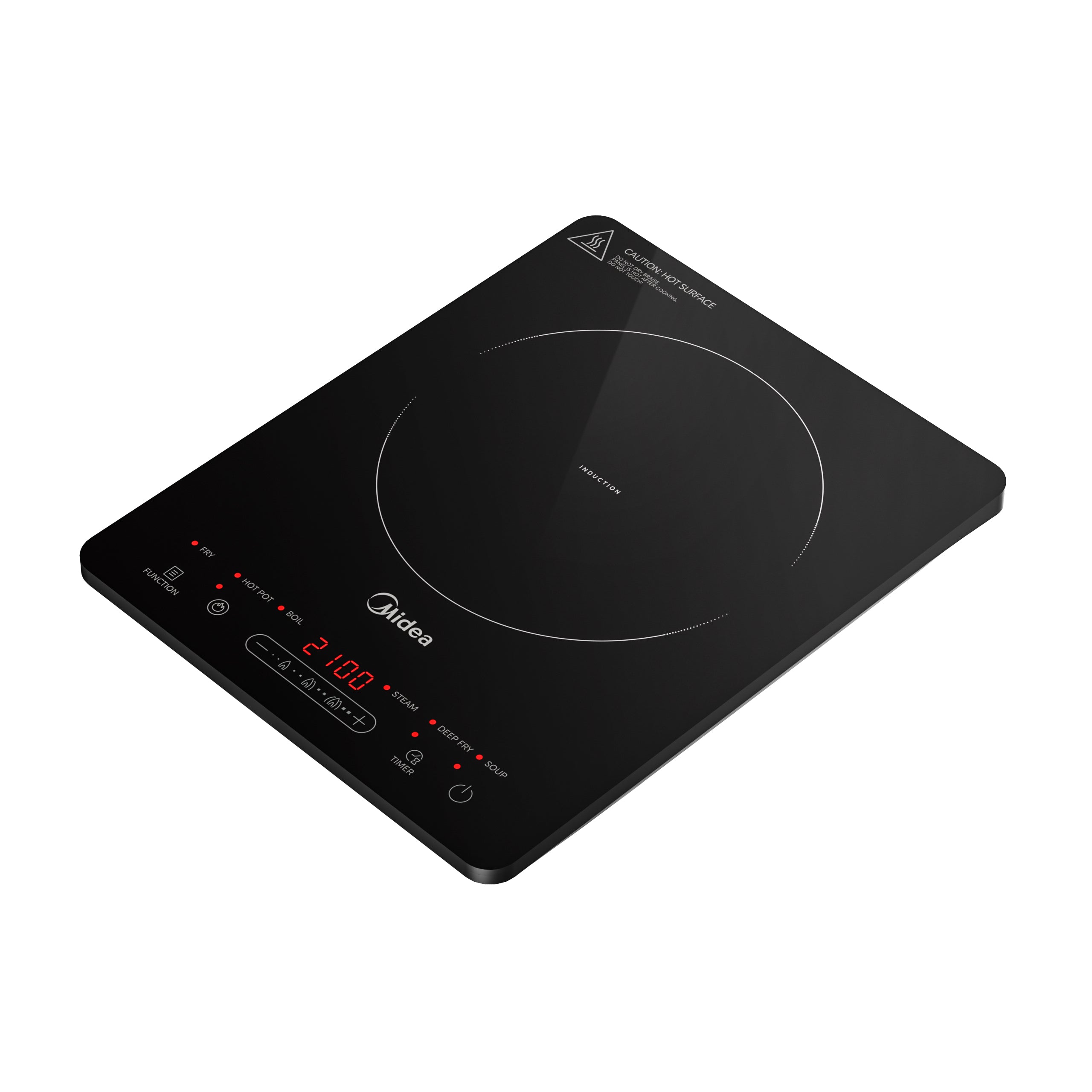 Midea Silm Design INDUCTION COOKER LARGE COOKING ZONE C21-WT2103C-s