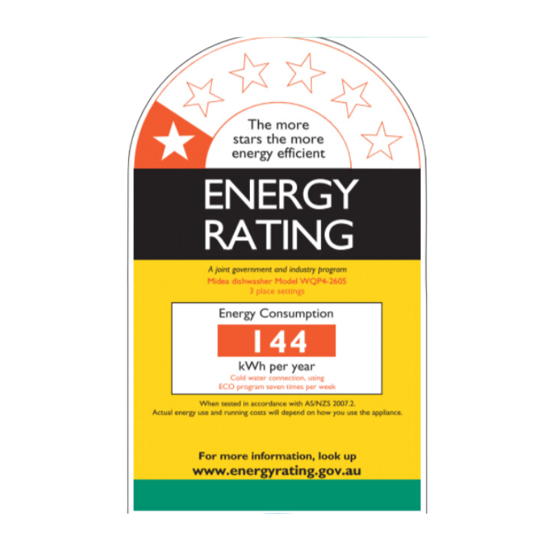 Midea 3 Place Setting Bench Top Mini Dishwasher 3-year Warranty