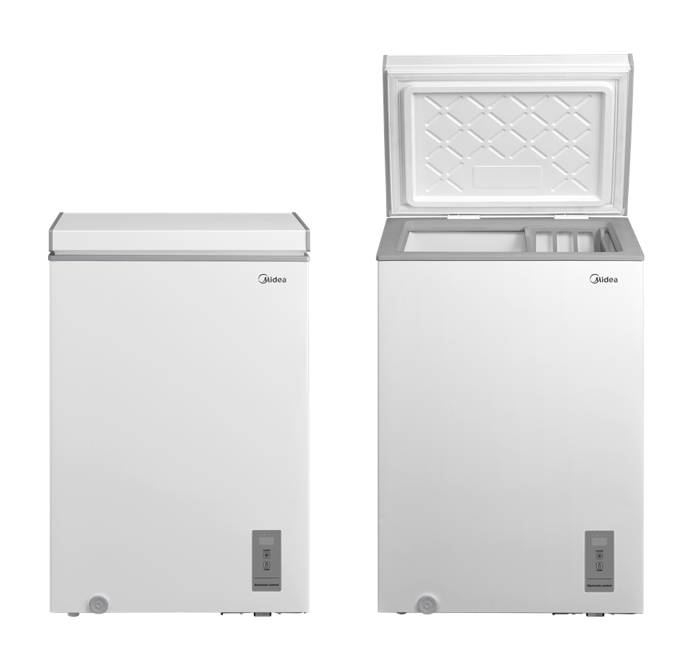 Midea Inverter 99L Chest Freezer-White Color ( -30℃ ~ 10 ℃)
