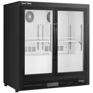 Snow Village Under Bench Double Door Bar Cooler BT-900FS/F