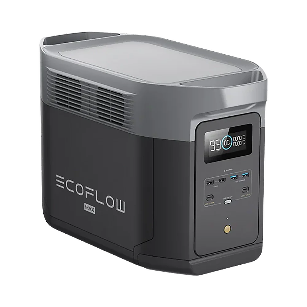EcoFlow DELTA 2 Max Portable Power Station | 2400W | 2048Wh