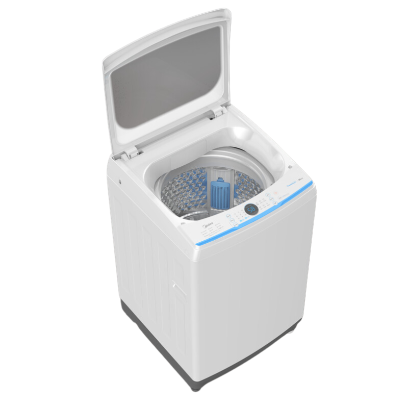 Midea 10KG Top Load Washing Machine with Health Guard - White Color