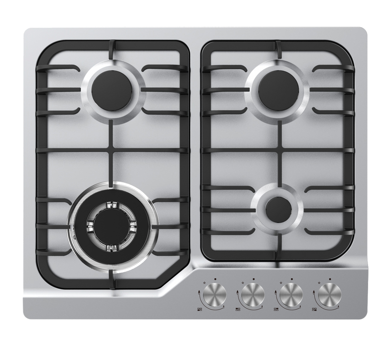 Midea 60cm Stainless Steel Gas Cooktop MCG601SS