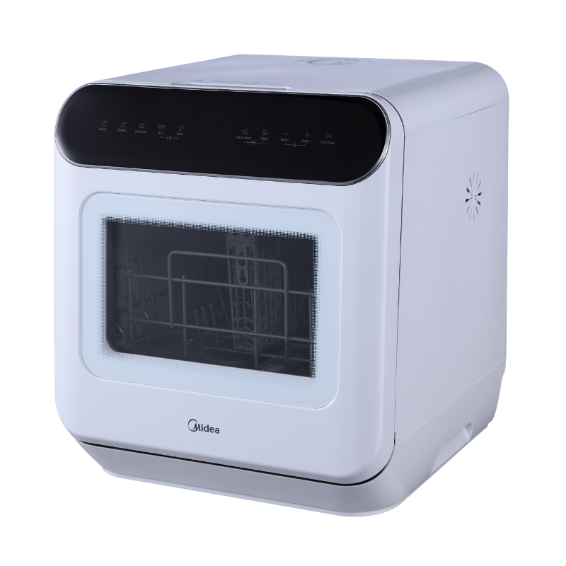 Midea 3 Place Setting Bench Top Mini Dishwasher with 3-year Warranty - dishwasher - Midea NZ