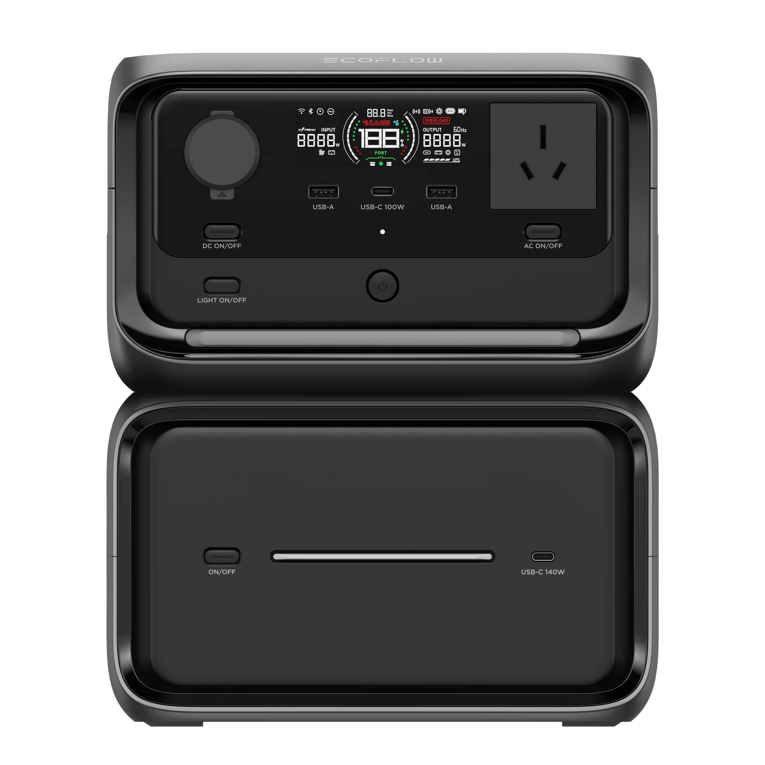 Ecoflow RIVER 3 Max Plus Portable Power Station | 600W | 858Wh