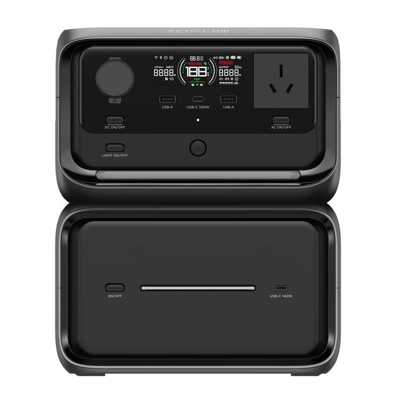 Ecoflow RIVER 3 Max Plus Portable Power Station | 600W | 858Wh