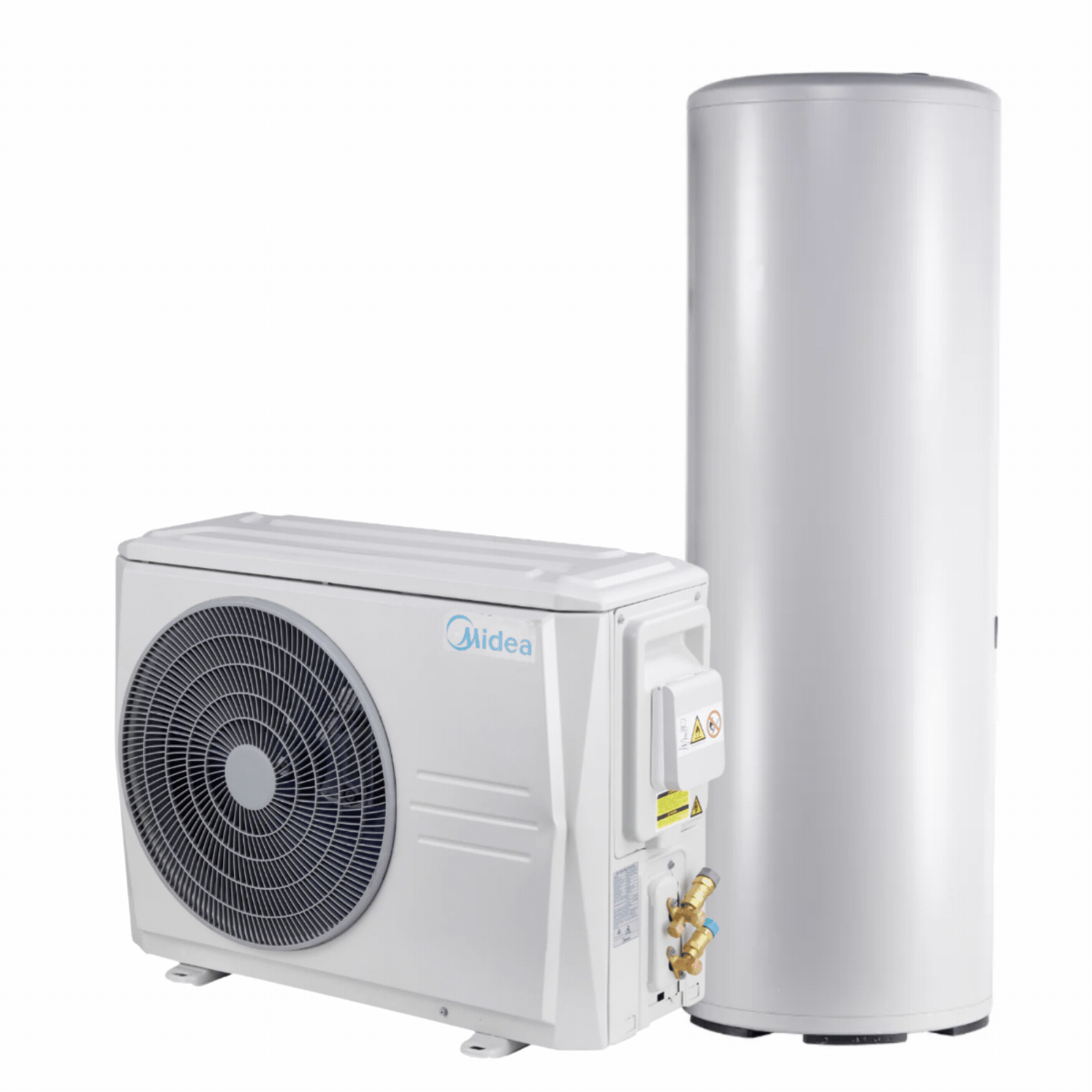 Midea Split heatpump water heater outdoor unit 2.8kw R290 with 300L Water tank (2kw E-Heater) - MHW-V28WD2N7