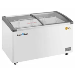 Snow Village Two Sliding Glass Lids Dual Temperature Chest Freezer SD/SC-400Y