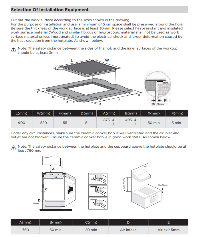Midea 90cm Ceramic Cooktop MC-9V8408R202