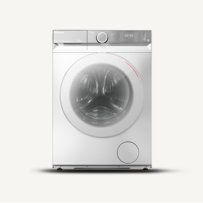 Toshiba T15 9KG Front Load Washing Machine-White