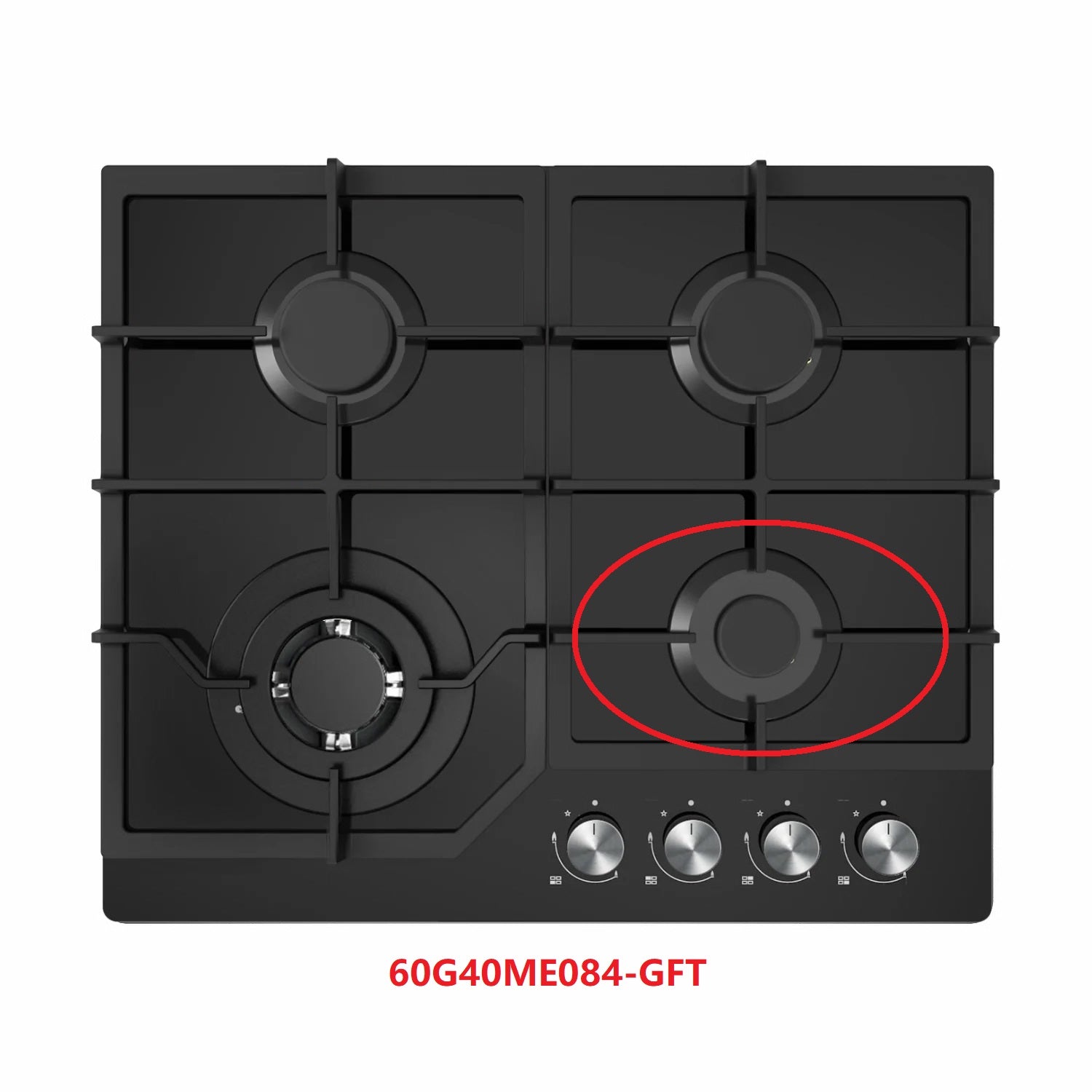 Burner Heads (Small) - 60G40ME403-SFT 60G40ME084-GFT 90G50ME005-SFL 90G50ME060-GFL - Midea NZ