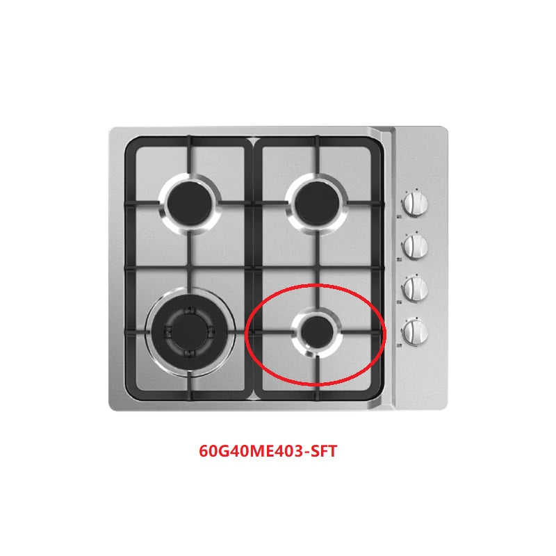 Burner Heads (Small) - 60G40ME403-SFT 60G40ME084-GFT 90G50ME005-SFL 90G50ME060-GFL - Midea NZ