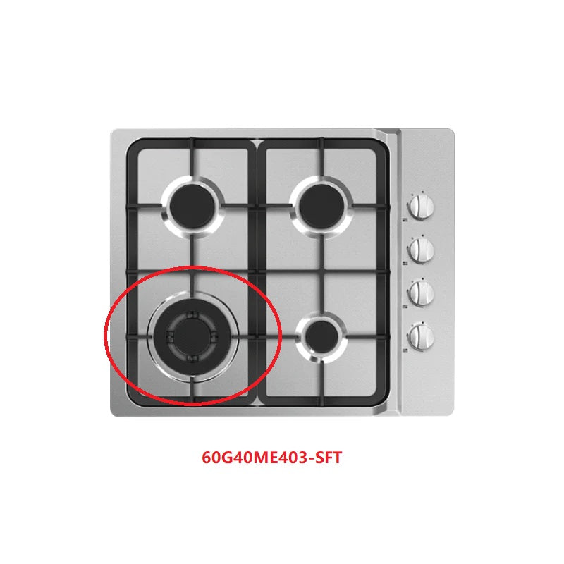 Burner Heads (Large) - 60G40ME403-SFT 60G40ME084-GFT 90G50ME005-SFL 90G50ME060-GFL - Midea NZ