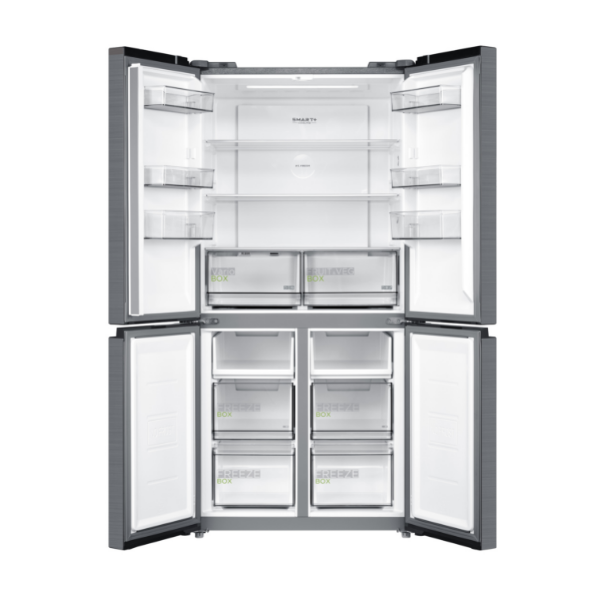 Midea 474L Cross Door Fridge Freezer Stainless Steel MDRF632FGF46APD - Midea NZ
