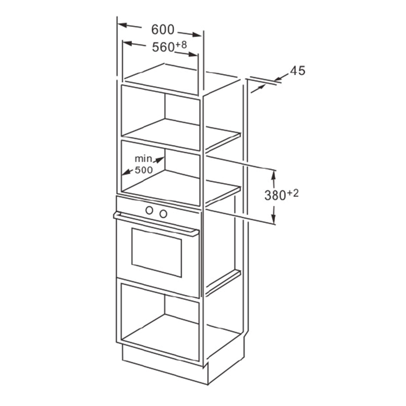 Midea 25L Built-In Convection Microwave TC925B8D - Midea | Home Appliances New Zealand