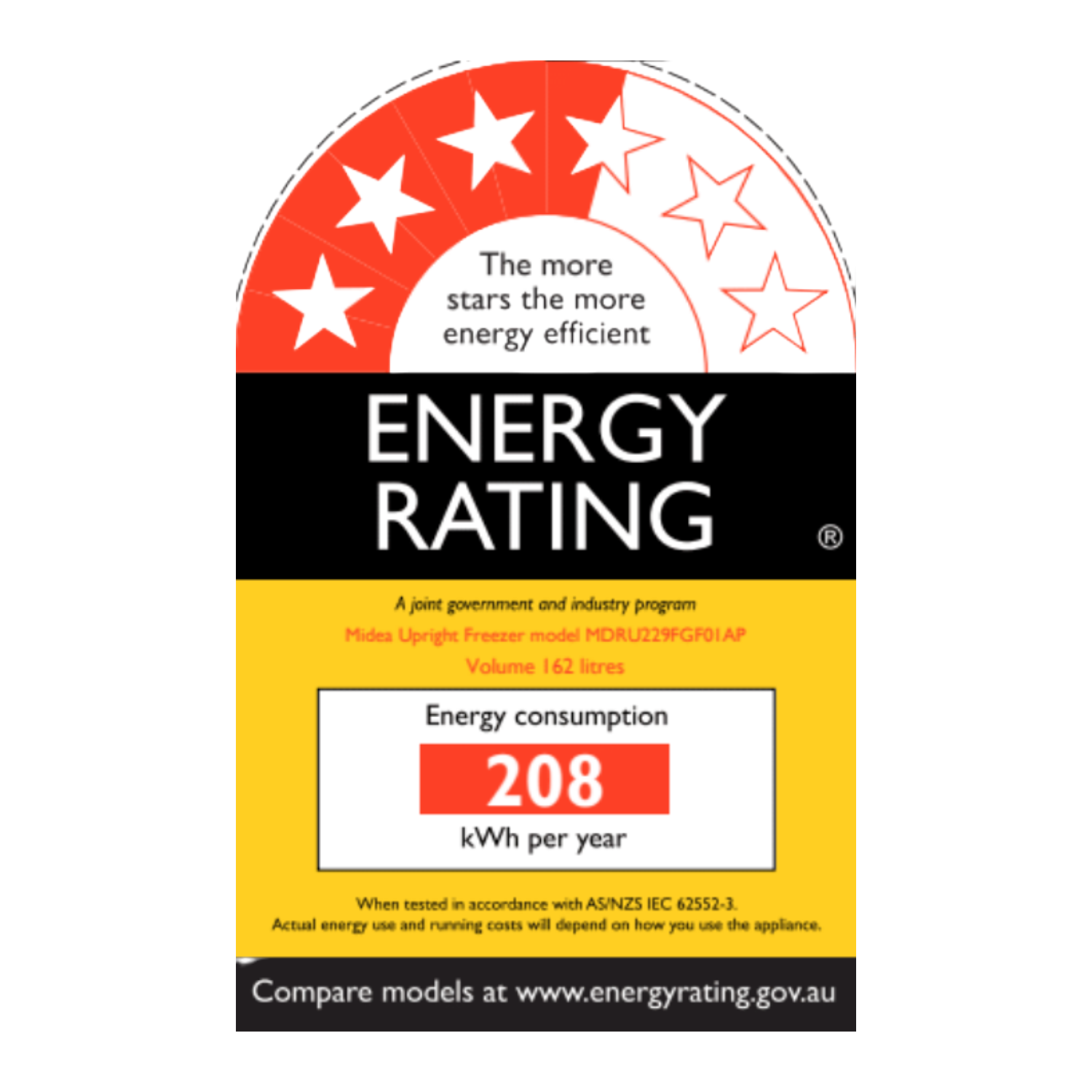 Midea Upright Fridge & Freezer Combo - 237L Upright Fridge + 172L Upright Freezer - Midea NZ