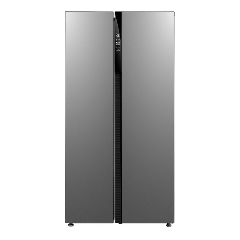 Midea 584L Side By Side Fridge Freezer Stainless Steel Appliance World