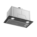 Midea 52cm Power Pack black Rangehood - 52T01-ET23