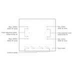 Midea 60cm Freezone Induction Cooktop MC-6F74A0H556