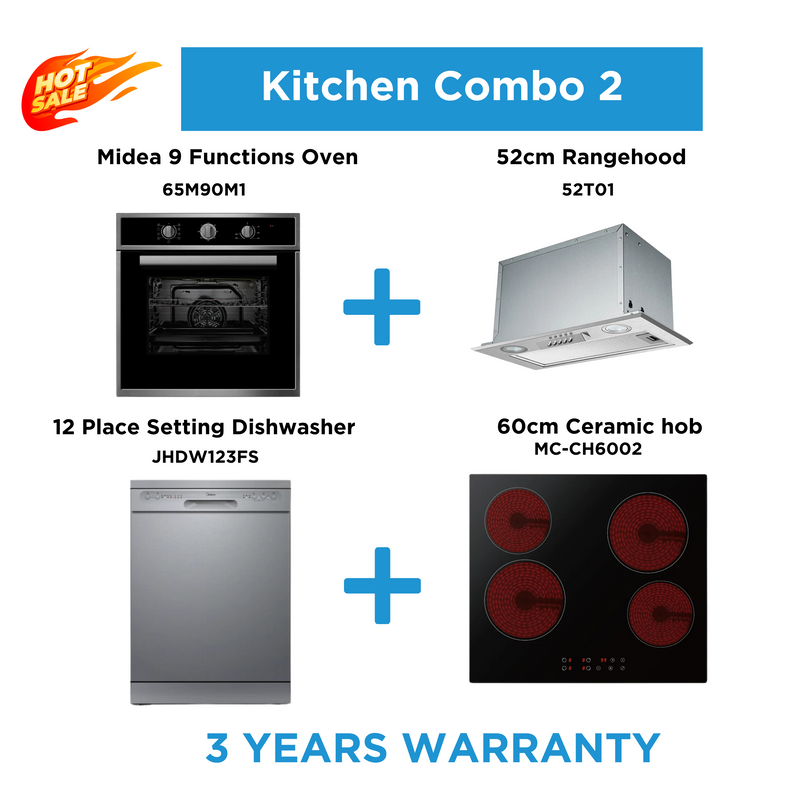 Kitchen Combo 2  - 65M90M1+52T01+JHDW123FS+MC-CH6002