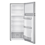 Imprasio 125L Top Mount Fridge Freezer Stainless Steel