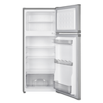 Imprasio 125L Top Mount Fridge Freezer Stainless Steel IMTMF125SS manual defrost