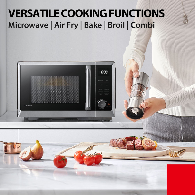 Toshiba built shop in microwave