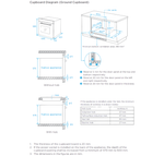 Midea 6 Function Oven White glass