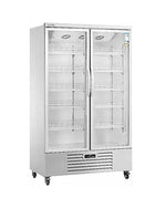 Double Glass Door Display Fridge LC-1000FX