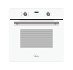 Midea 6 Function Oven White glass