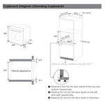 Midea 14 Functions Oven Includes Pyro function 7NP30T0-E110000
