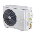 Midea Split Heatpump water heater water tank 300L with 2kw E-heater