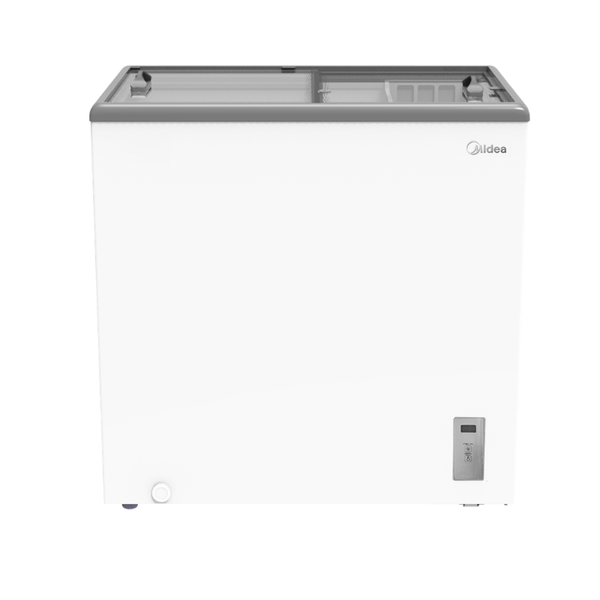 Midea Chest Showcase Flat Glass Door Series Inverter 167L - MDRZ293FGM01AP