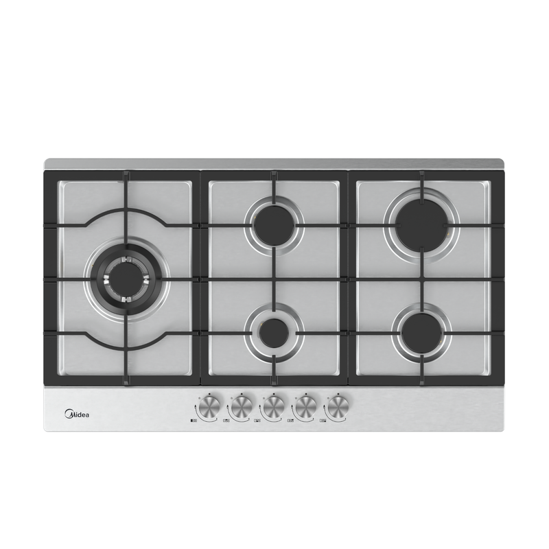 Midea 90cm Gas Cooktop Stainless Steel MCG90SS