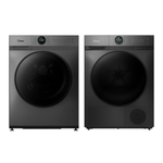 Midea Laundry Combo - 9KG Steam Wash Front Load Washing Machine + 9kg Heat Pump Dryer