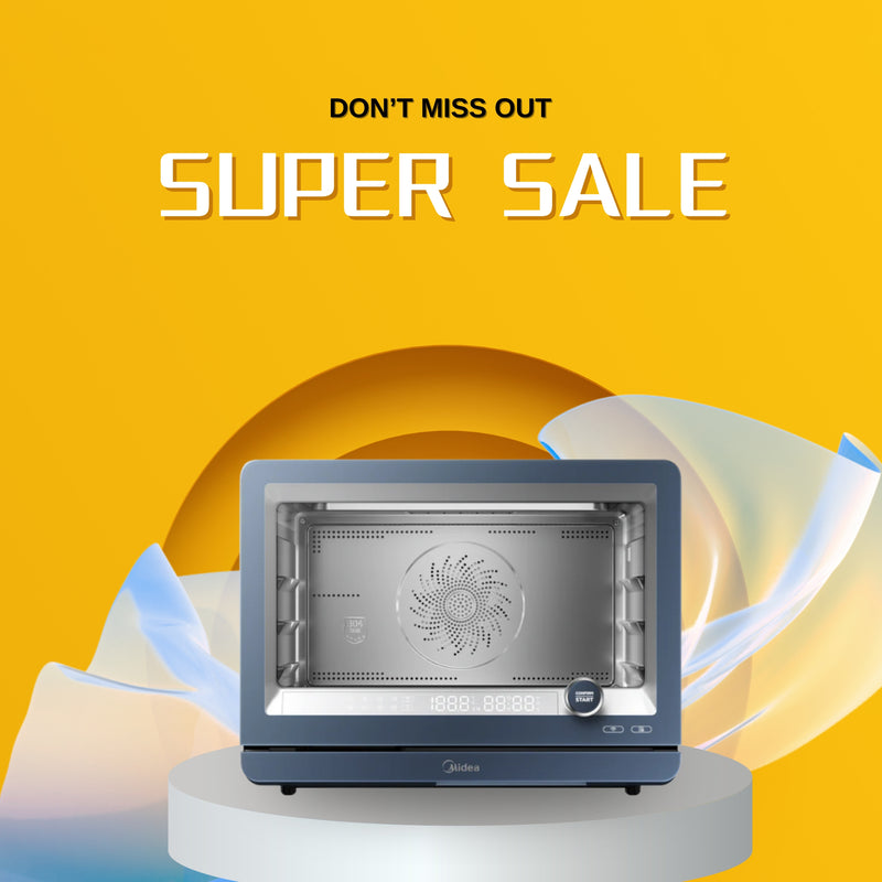 Midea 30L Bench Top Steamer and Oven | Compact Power & Advanced Steam Cooking | Two In One