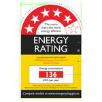 Imprasio 331L Upright Fridge Manual Defrost