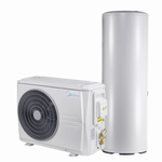 Midea Split heatpump water heater outdoor unit 2.8kw R290 with 300L Water tank (2kw E-Heater) - MHW-V28WD2N7