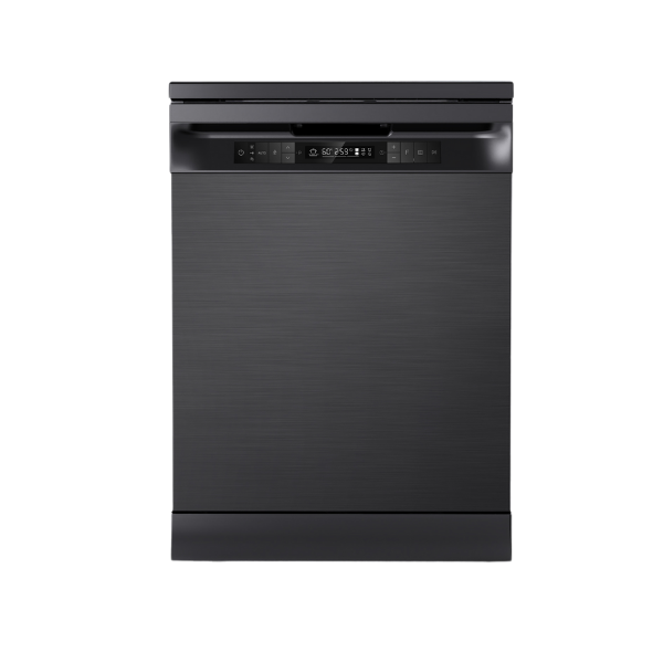 Midea 15 Place Setting 3-Layers Dishwasher Black Stainless Steel With Inno Wash JHDW151FSBK - Midea NZ