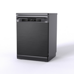 Midea 15 Place Setting 3-Layers Dishwasher Black Stainless Steel With Inno Wash JHDW151FSBK - Midea NZ