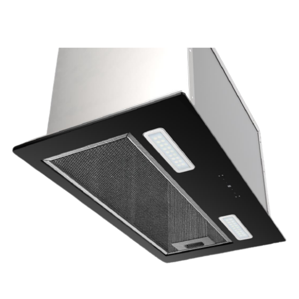 Midea 52cm Rangehood - Integrated Powerpack 52T01BK