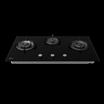 Midea Black Glass Gas Cooktop 3 Zones - Midea NZ