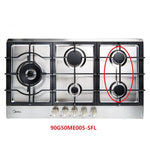 Burner Cap - 60G40ME403-SFT 90G50ME005-SFL 90G50ME060-GFL - Midea NZ