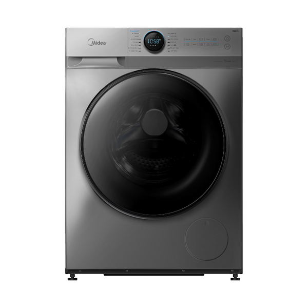 Midea 10 KG Steam Wash Front Load Titanium Washing Machine With Wi-Fi -  - Titanium Colour